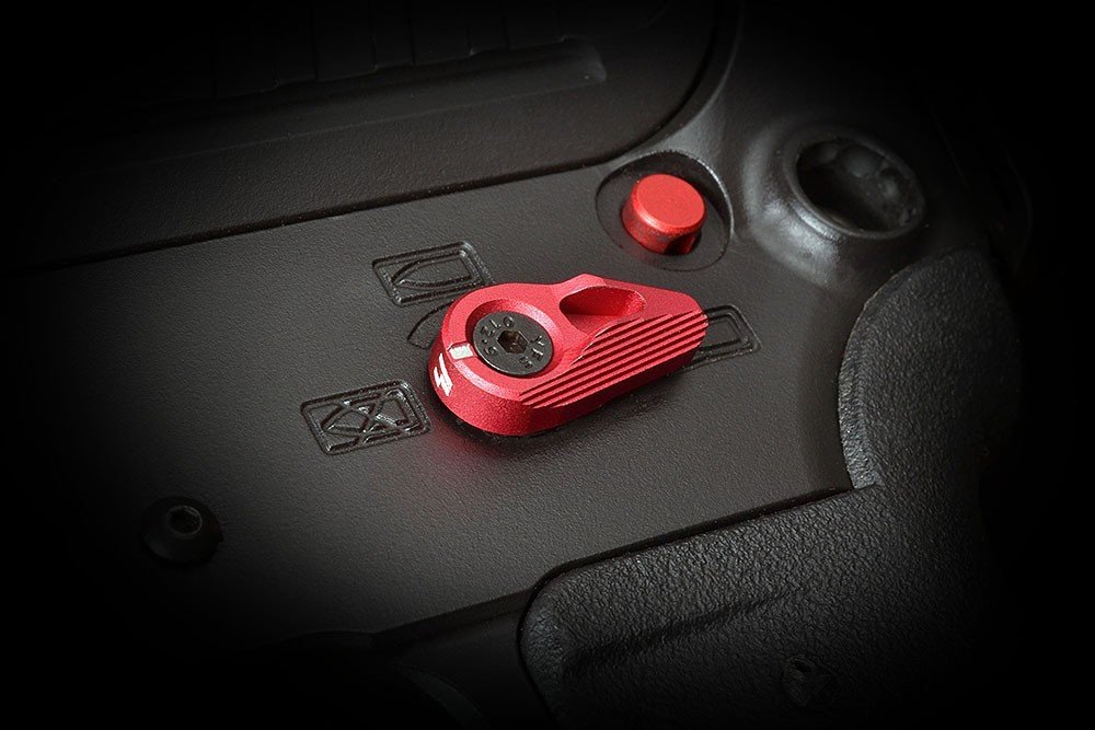 Strike Industries selettore di sicura ambidestro Flip Switch per AR-15 FDE, immagine 4 di 4
