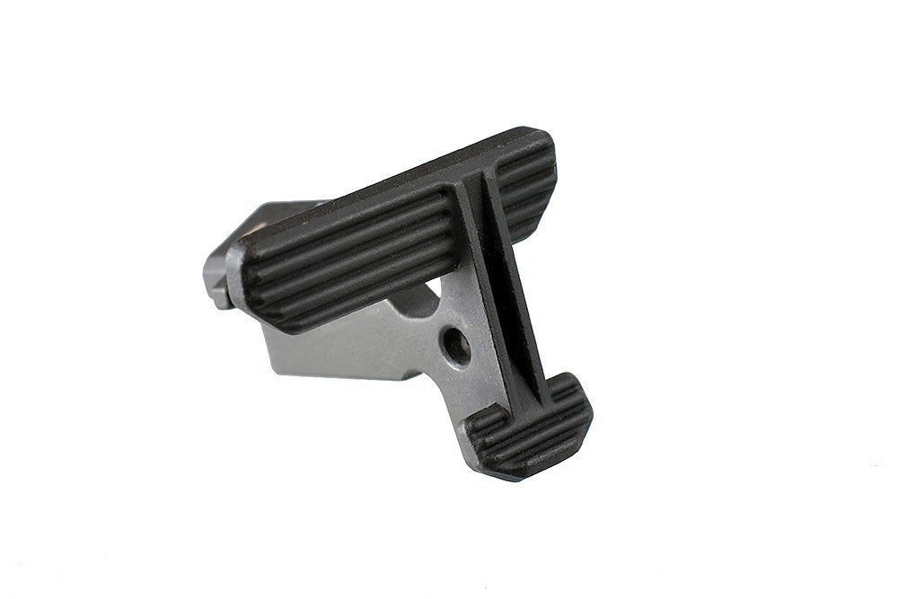 Strike Industries Extended Bolt Catch per AR-15, nero, dettaglio 4