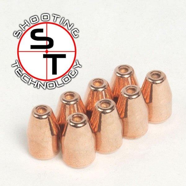 Shooting Technology Palle Ramate DIAMOND 9 mm (356") HPHB 100 grani - Conf. 500 Pz.