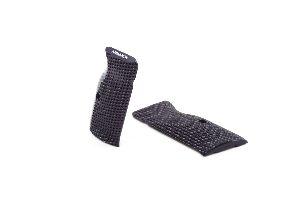 Armanov SpidErgo Pistol Grips for Tanfoglio Small Frame - Black
