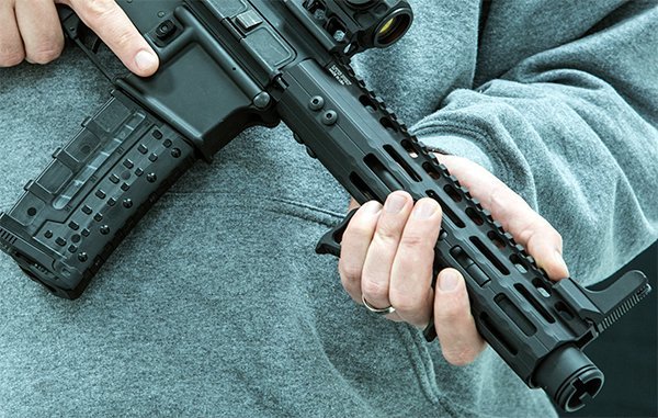 UTG Ultra Slim Angled Foregrip M-LOK - Black