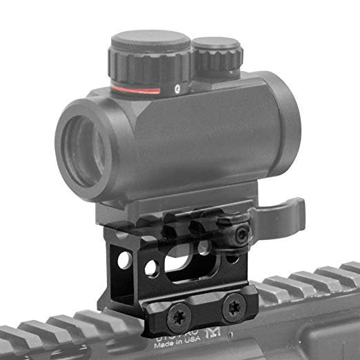 UTG Super Slim Picatinny Riser Mount 3 Slots H.1"