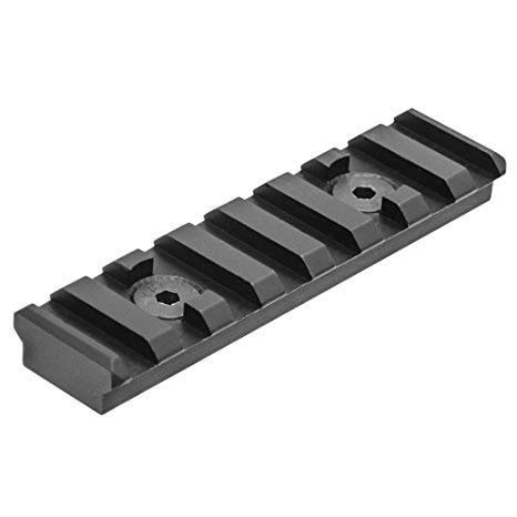 UTG PRO M-LOK 8-Slot Picatinny Rail Section - Black