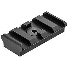 UTG PRO M-LOK 4-Slot Picatinny Rail Section - Black