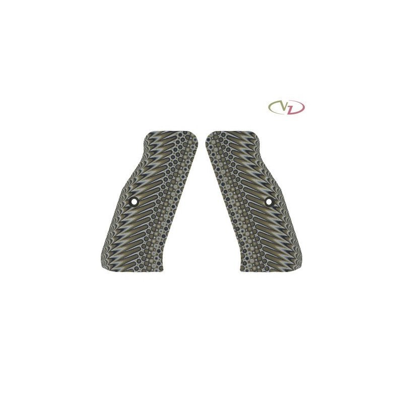 VZ Grip Guancette Per CZ75 Palm Swell Operator 2 - Predator Green