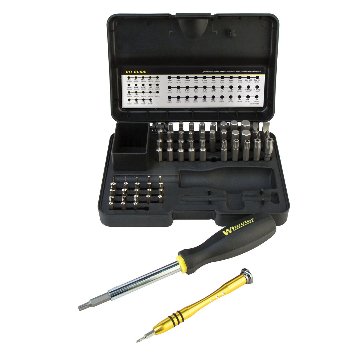 Wheeler Engineering 55 Piece SAE/Metric Hex and Torx Screwdriver Set