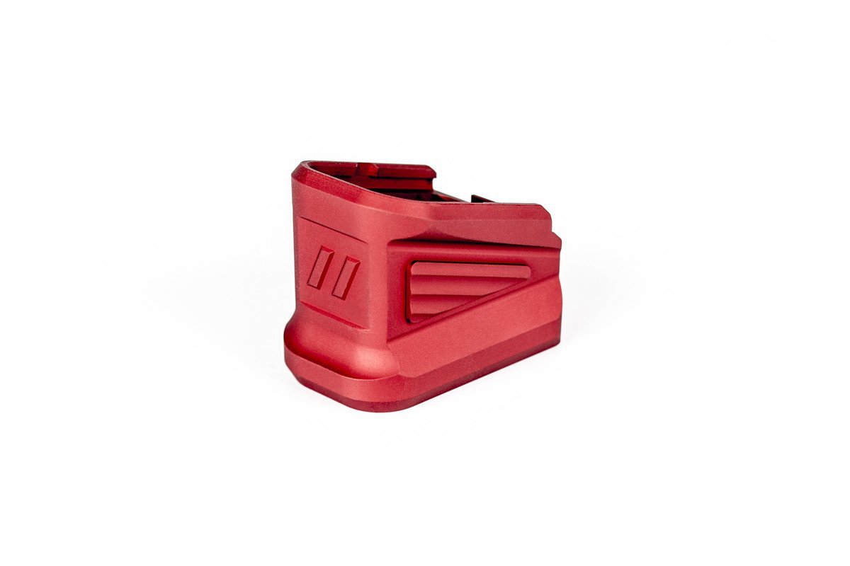 ZEV Technologies Glock fondello caricatore – rosso – vista 4