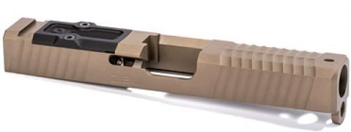 ZEV Technologies Trilo Stripped Slide With RMR Plate, Glock 19 Gen 4, Fde