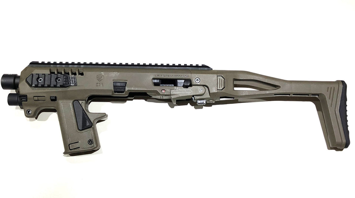 CAA - Micro RONI Per Pistola Glock 17, 22, 31 di 3degreegen e 4degreegen - Green