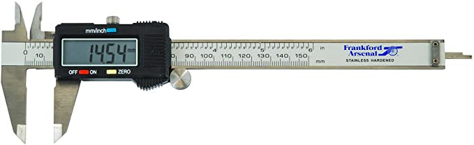 Frankford Arsenal Digital Caliper 6" Stainless Steel