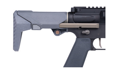 Q, Shorty Stock, Gray, 2 Position, Fits AR/M4