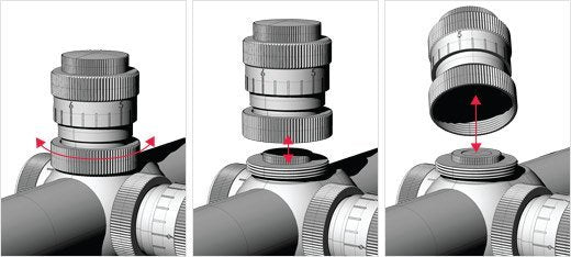 Hawke Sidewinder 30 ED 10-50x60mm TMX IR Reticle