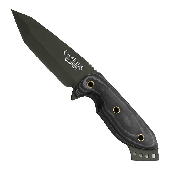 Camillus 7.75'' Fixed Blade Micarta Handle