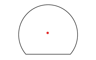 Trijicon SRO 2.5 MOA Red Dot
