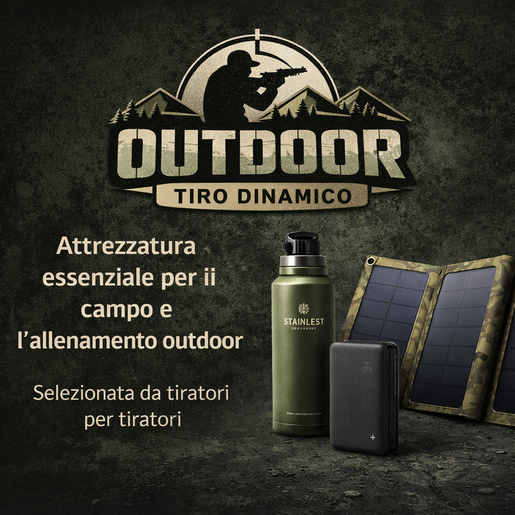 Outdoor e accessori extra per tiro