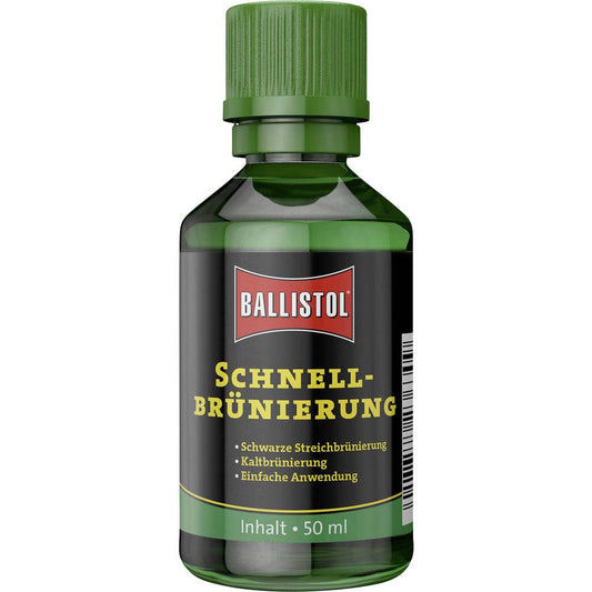 Ballistol brunitore rapido Schnellbrünierung flacone 50 ml
