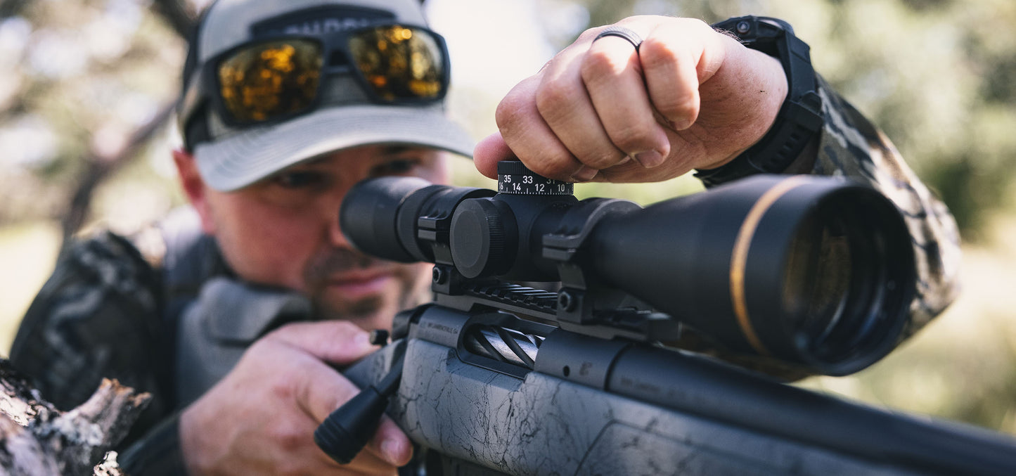 Cannocchiale Leupold VX-4HD in contesto venatorio