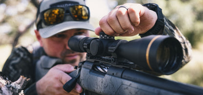 Cannocchiale Leupold VX-4HD in contesto venatorio