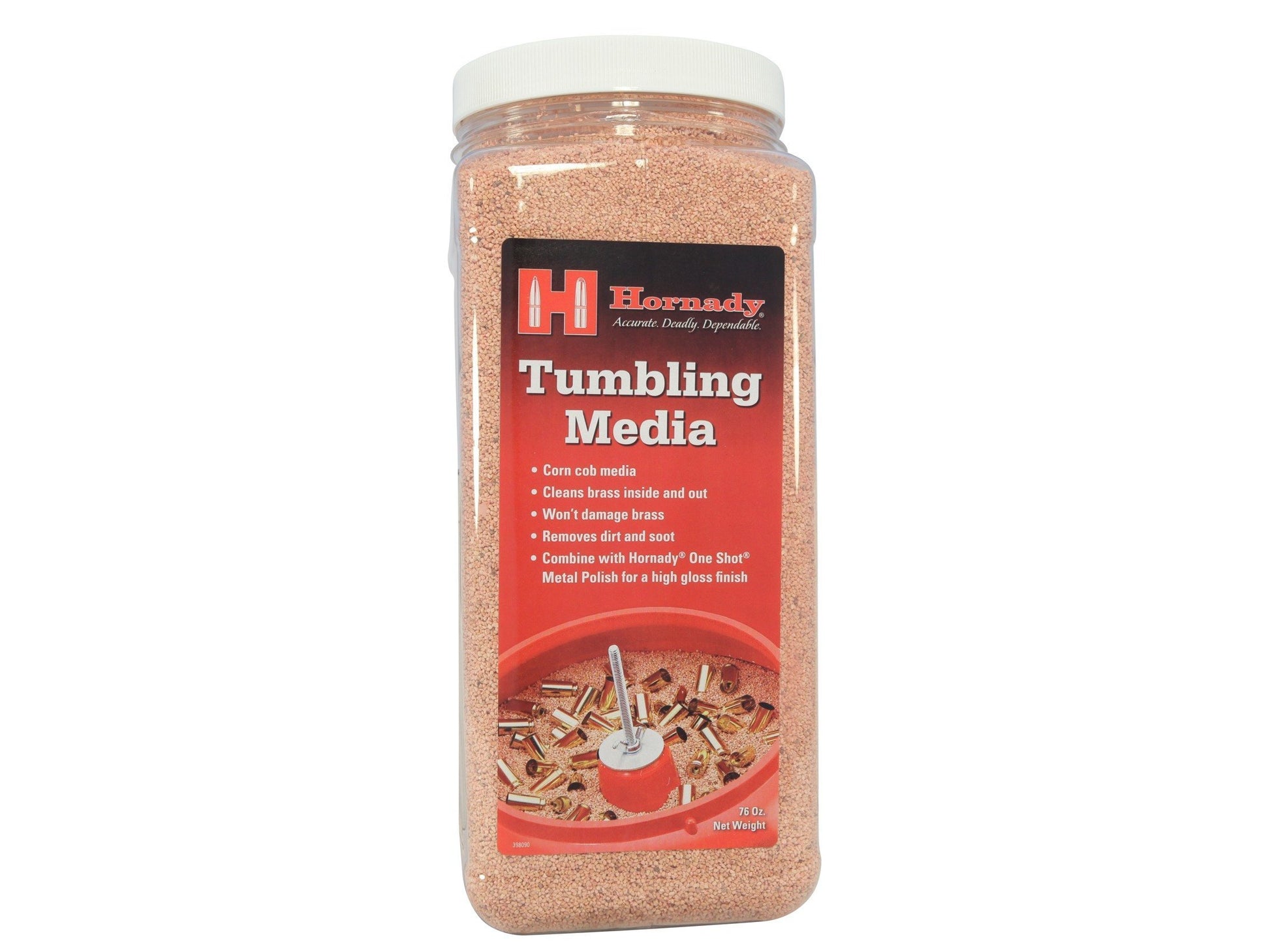 Hornady One Shot Tumbling Media (76 oz)