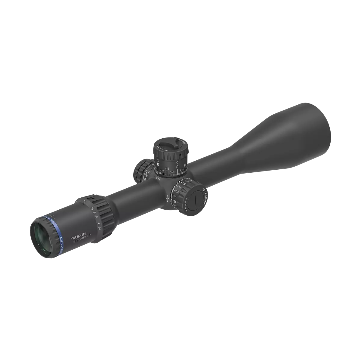 Torrette con zero stop e indicatore di rotazione del Vector Optics Tauron 5-50x60 ED