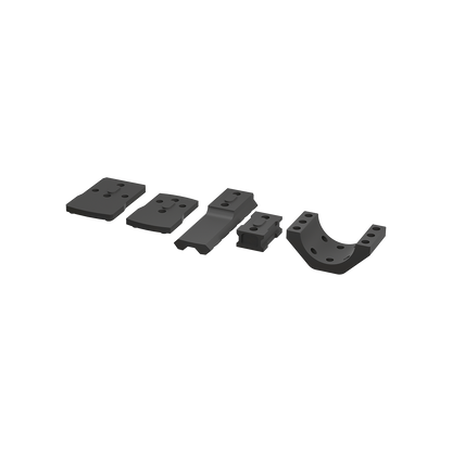 Kit Vector Optics X-ACCU montato sopra un cannocchiale