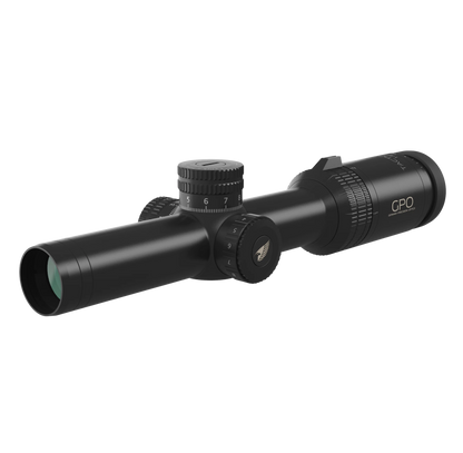 GPO TAC 6x 1-6x24i, vista laterale