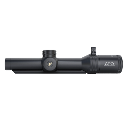 GPO Spectra 8x 1-8x24i Rail, vista laterale con slitta