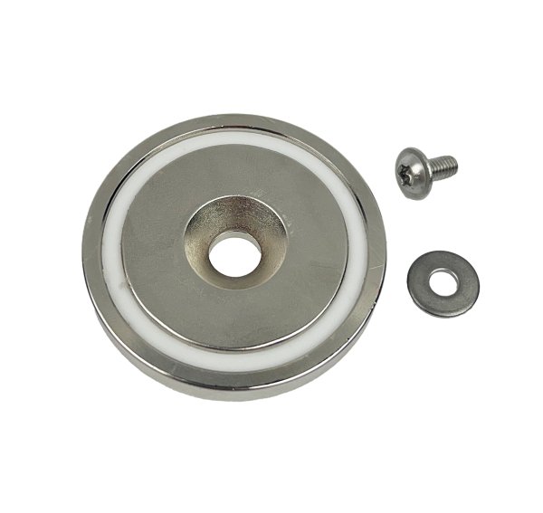 Double Alpha Academy Magnet with M4 screw for X-Ray portacaricatorees – vista 2