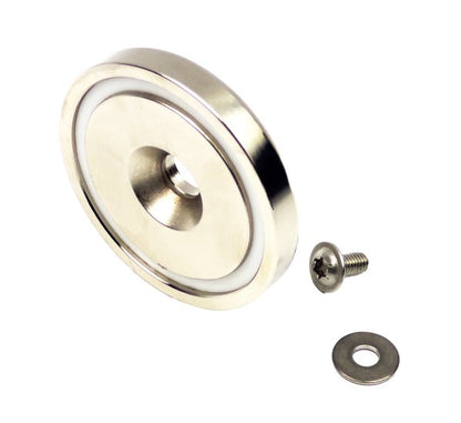 Double Alpha Academy Magnet with M4 screw for X-Ray portacaricatorees