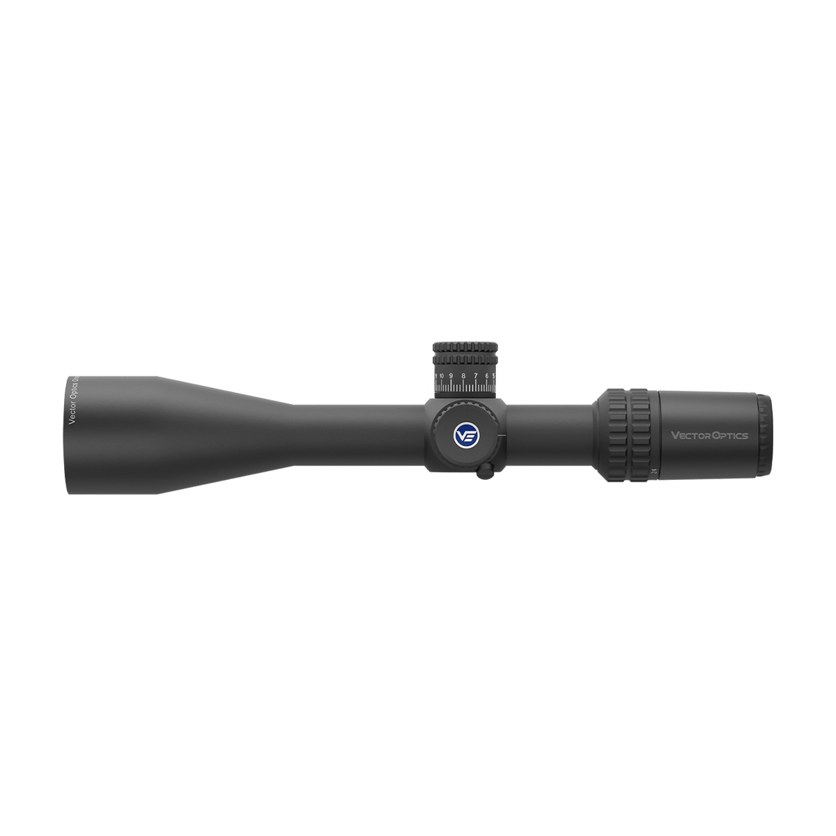 Torrette con zero stop del Vector Optics Orion Pro Max 6-24x50 HD FFP