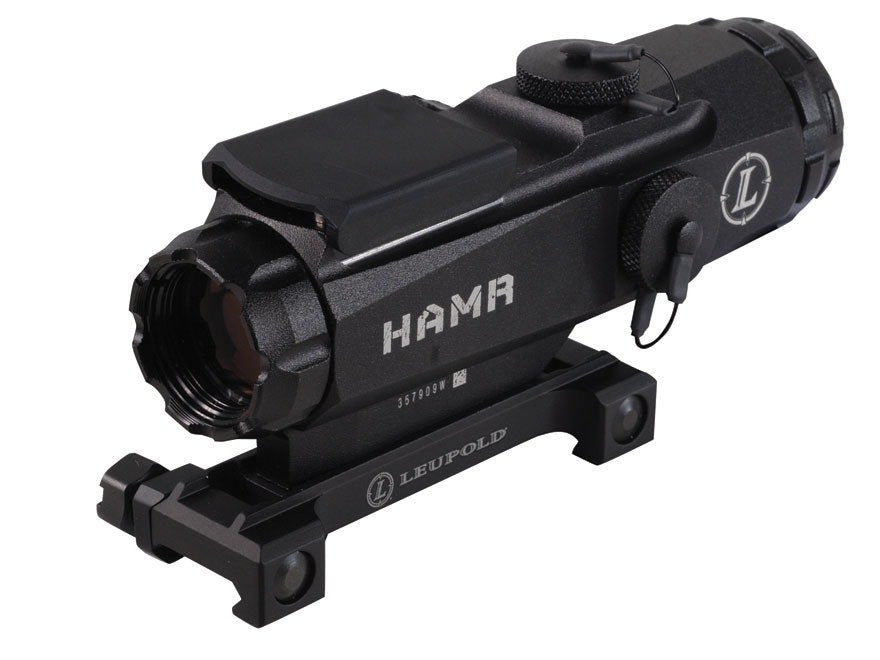 Leupold Mark 4 Tactical HAMR 4x 24mm 1/10 Mil Illuminated CMR2 Reticolo