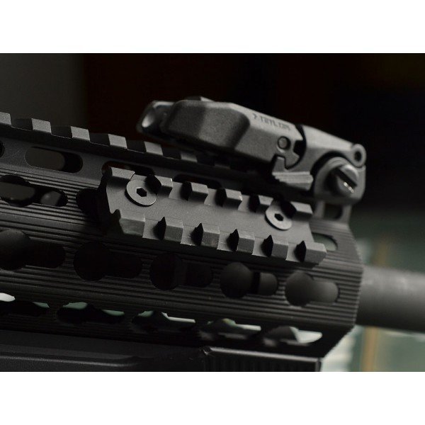 Strike Industries 5 Slot Aluminum KeyMod Short Rail Section for 45degree Panel