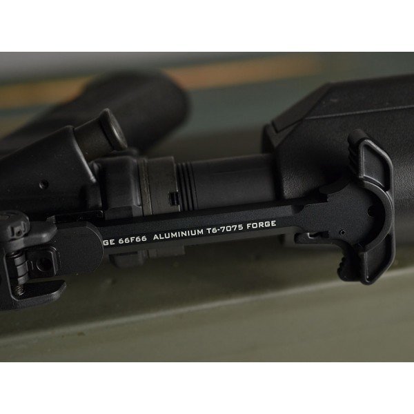 Leva di armamento Strike Industries ARCH-EL con Extended Latch nera, immagine 7 di 9