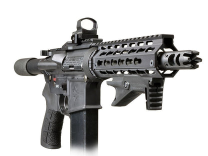 Strike Industries AR Mega Fins / Key-Mod Handguard Rail DROP IN 9" - BK