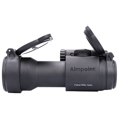 Aimpoint PRO 2 MOA con attacco QRP2 e distanziale – vista laterale