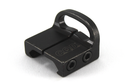 CQD Close Quarters Defense Forward Sling Mount attacco cinghia anteriore Picatinny nero