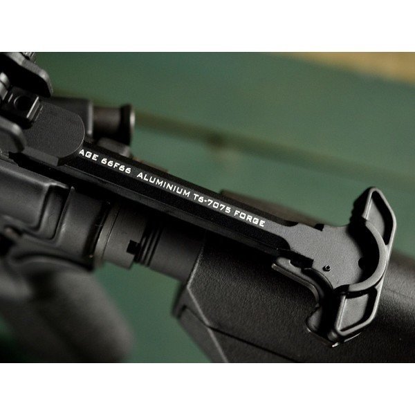 Leva di armamento Strike Industries ARCH-EL con Extended Latch nera, immagine 5 di 9