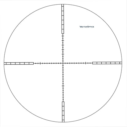 VictOptics Riflescope ZOD 1" Tube 1-4x20IR SFP Illuminated VMD-2 Reticle