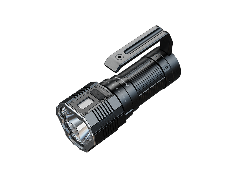 Fenix LR60R vista laterale con maniglia