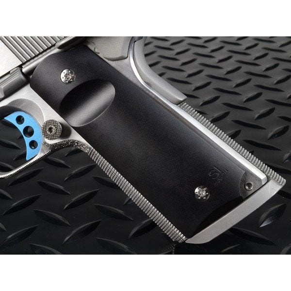 Strike Industries guancette 1911 PX-15 Slim Size lisce nero, dettaglio 5