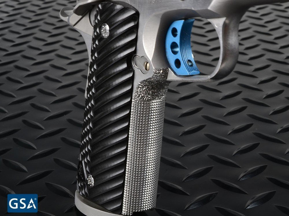 Strike Industries guancette 1911 PX-17 Slim CNC Diamond Cutter, dettaglio 5