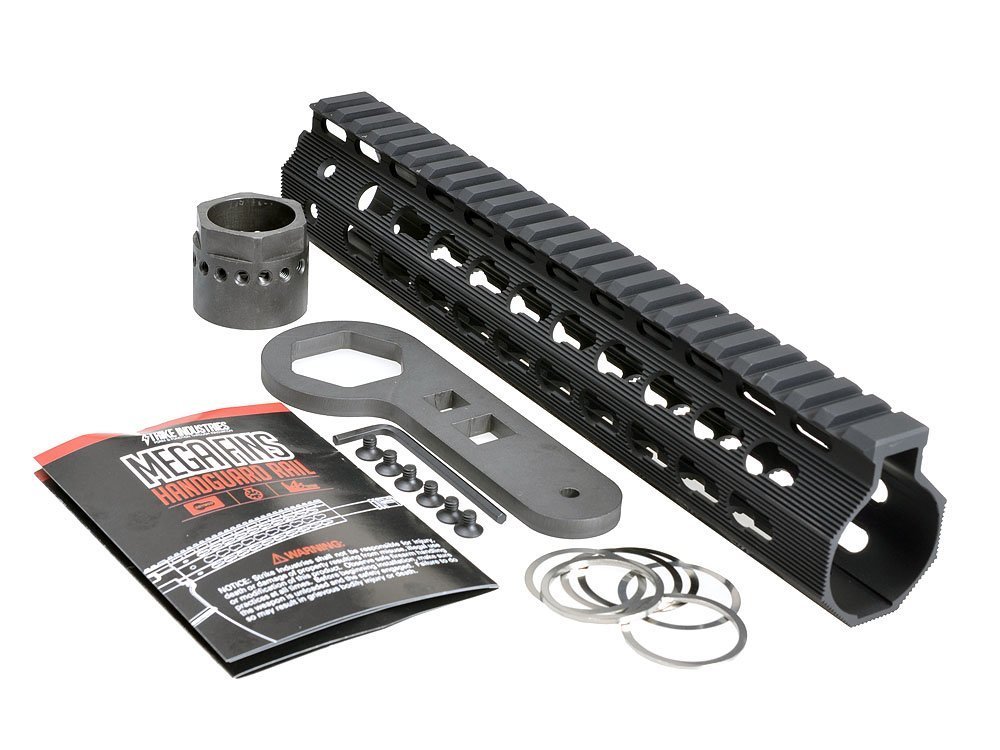 Strike Industries handguard Mega Fins G2 KeyMod per AR-15 13" nero, immagine 8 di 10