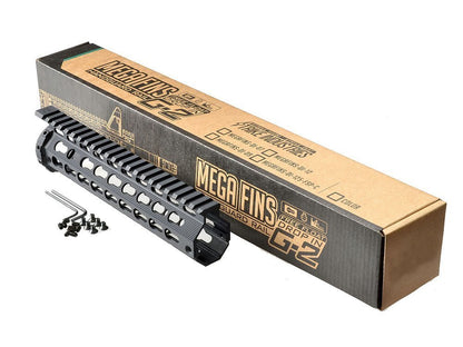 Strike Industries AR Mega Fins / Key-Mod Handguard Rail DROP IN 9" - BK
