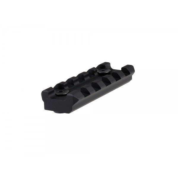 Strike Industries 5 Slot Aluminum KeyMod Short Rail Section for 45degree Panel