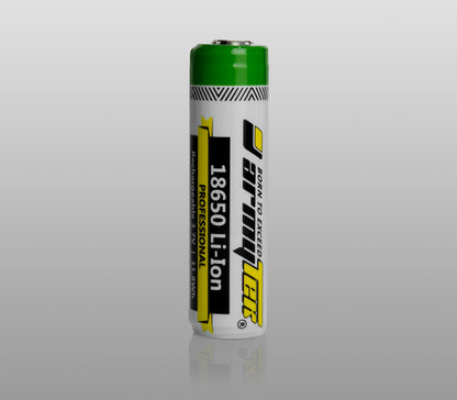 Armytek batteria 18650 Li-Ion 3200 mAh, dettaglio