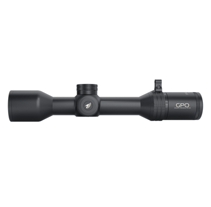GPO Spectra 8x 1,6-13x44i, vista laterale della versione ad anelli