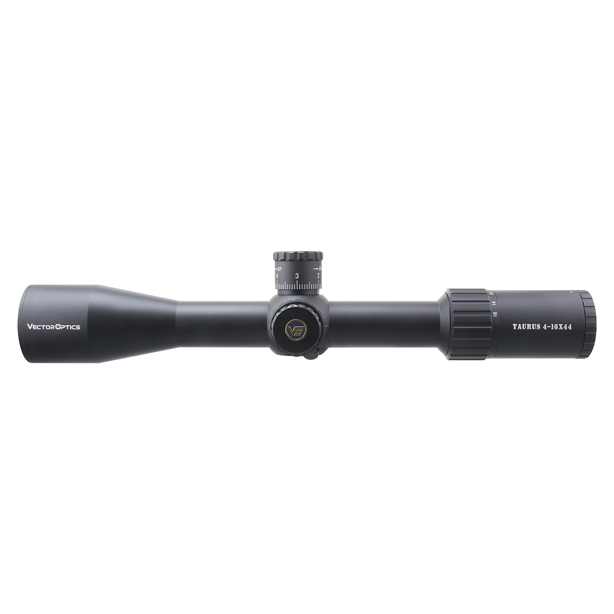 Torrette con zero stop del Vector Optics Tauron 4-16x44 HD SFP