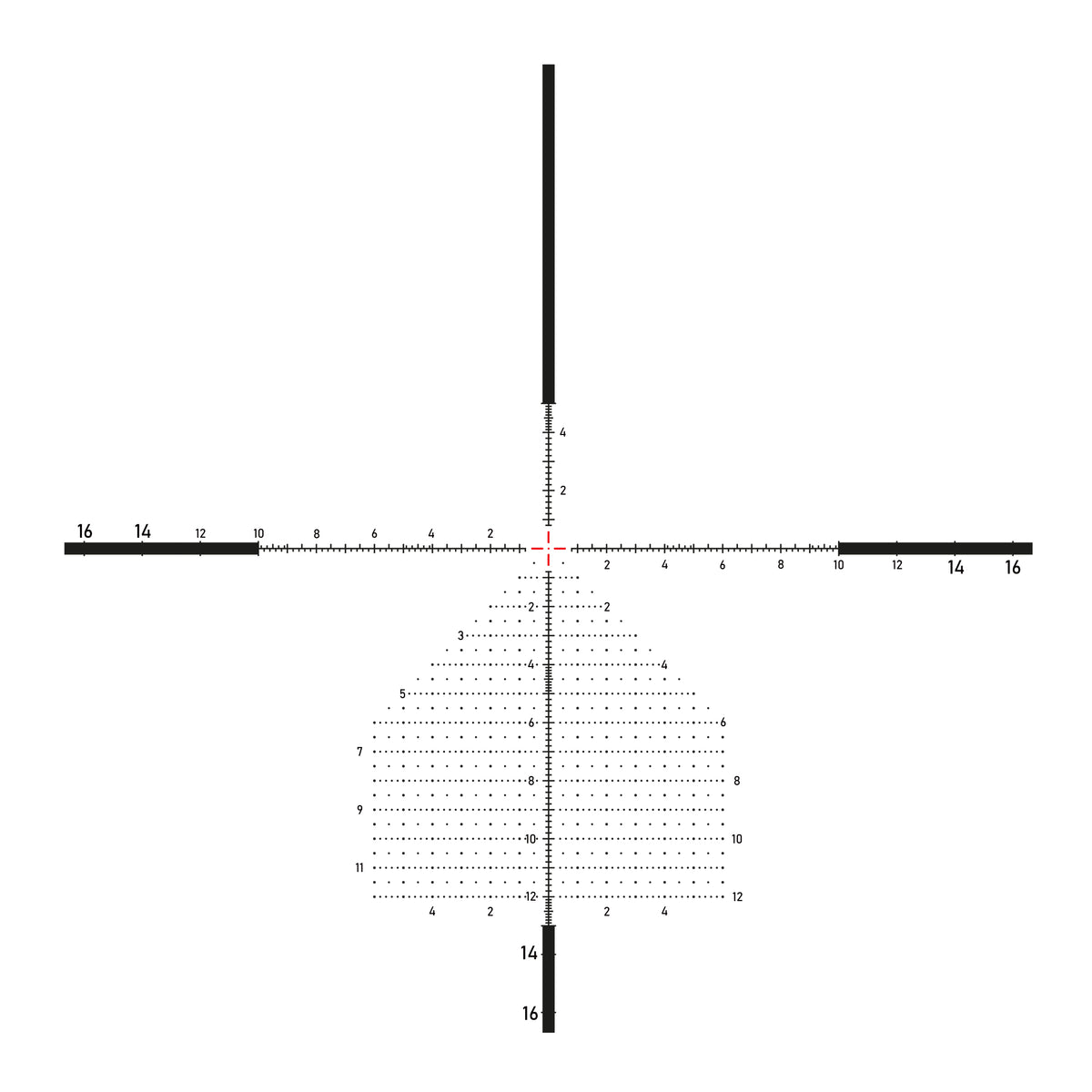 Falcon Optics S40i+ - reticolo