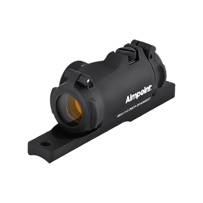 Aimpoint Micro H-2 2 MOA con attacco per carabine semiautomatiche - vista laterale