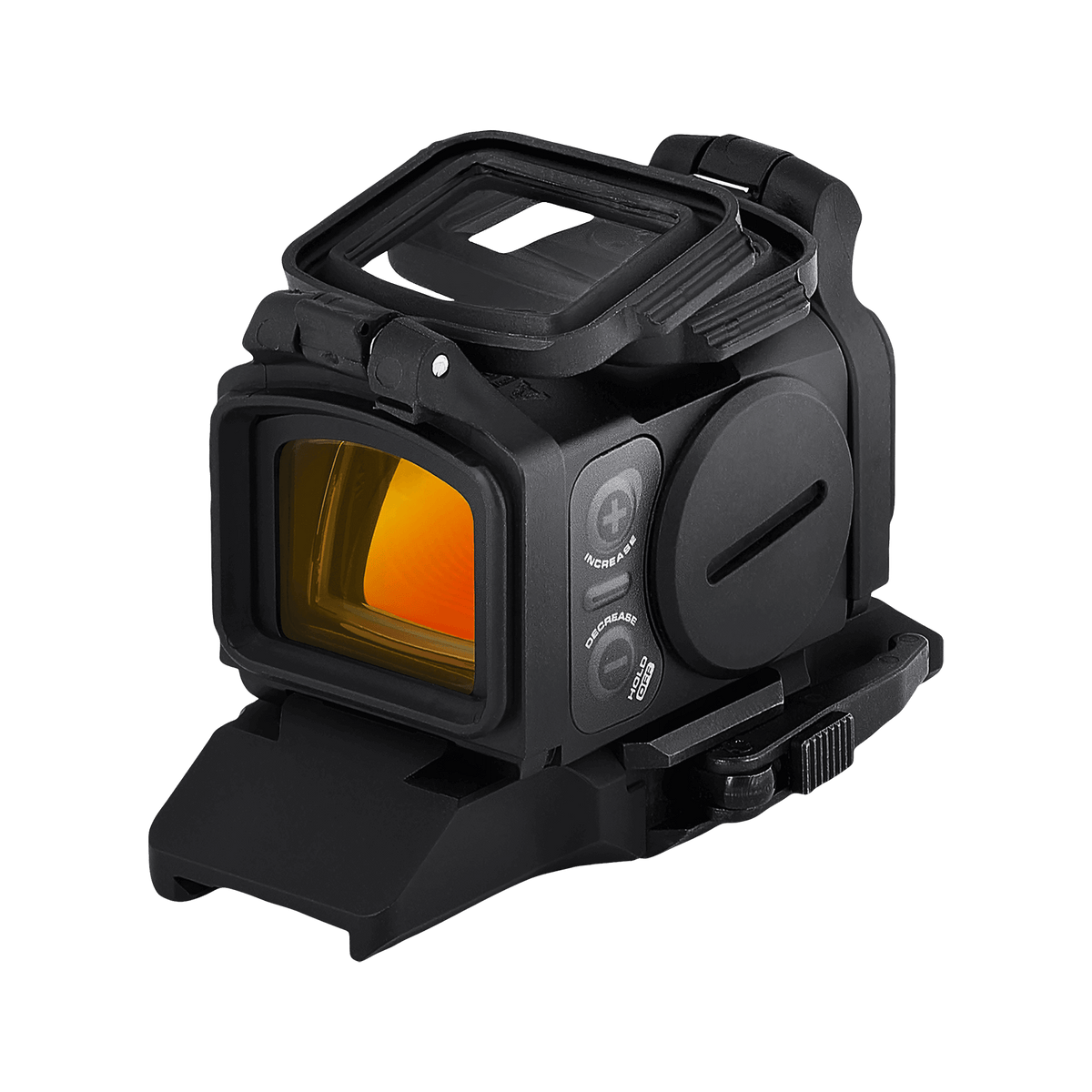 Aimpoint Acro C-2 3.5 MOA con attacco QD per Tikka T3 T3x - vista laterale